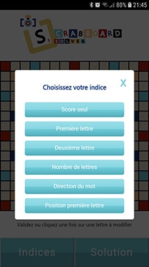 fonctionnalites avancées appli scrabboard solver